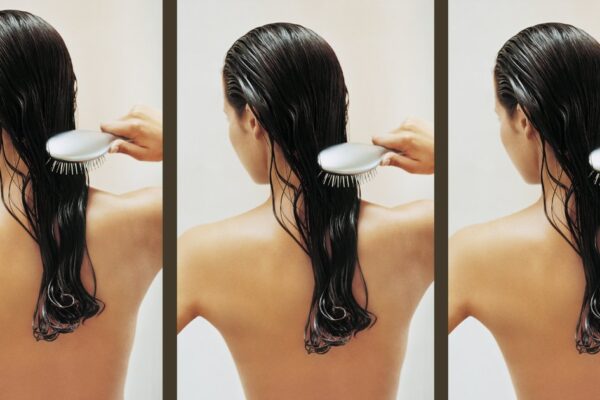 Can you brush your hair when it's wet?